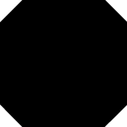 Купить Vives Zola Octogono Negro 31.x31.6 