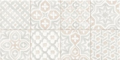 Купить Vitra Декор Craftmix Пэчворк Эффект Мозаики Песочный Глянцевый 30х60 