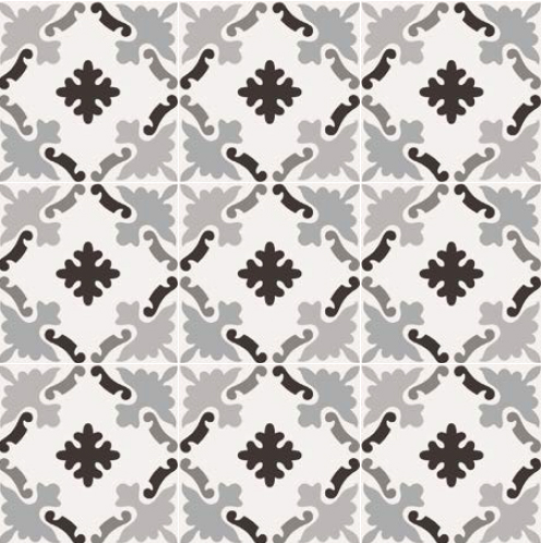 Купить Sant’Agostino Patchwork Black&White 03 20х20 