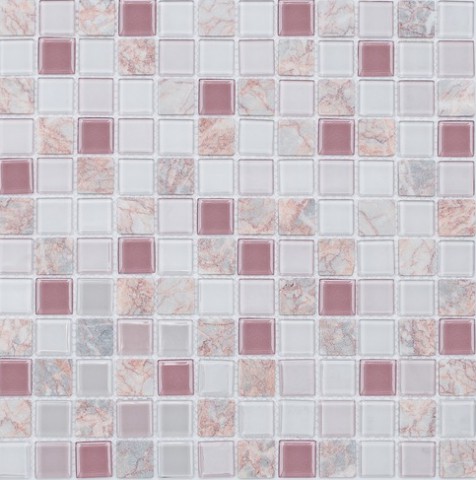 Купить NS Mosaic Exclusive S-854 Стекло Камень (23*23*4) 29,8x29,8 