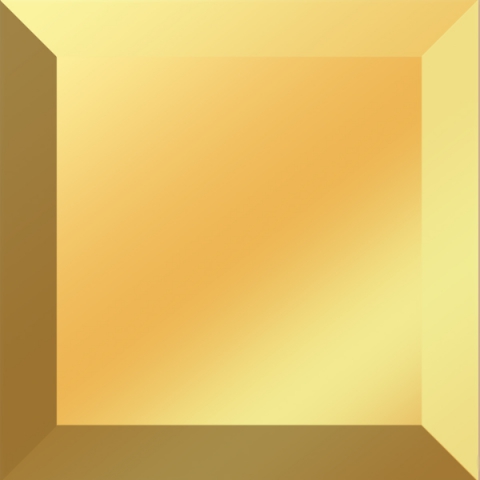 Купить Absolut Keramika Monocolor 10x10 Decor Biselado Gold 10х10 