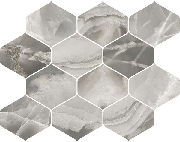 Купить Cerdomus Jade Mosaico Ninfa Ematite 27,7x35,0 
