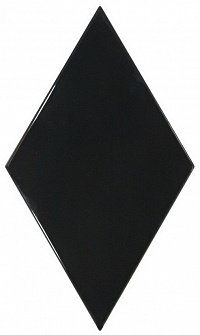 Купить Equipe Rhombus Wall Black 15.2x26.3 