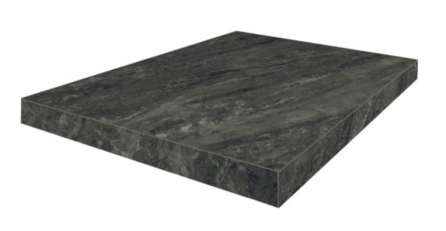 Купить Coliseum Флоренция Черный Scal. 90 Угл. Лев. 33x90 