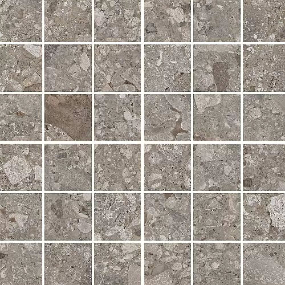 Купить Vitra Ceppostone Мозаика Темный Греж Матовый R10B Ректификат 5х5 30x30 