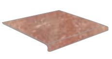 Купить Novabell Materia Scalino Monolitico Rosso 30x33 