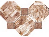 Купить Epoca Clays Ottagona Paint Decors Rust 32,5х32,5 