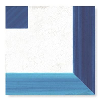 Купить Wow Blanc Et Bleu Square Decor 18,5х18,5 