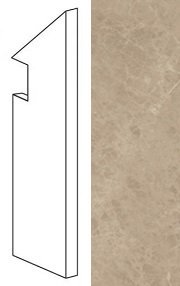 Купить Atlas Concorde Marvel Edge Elegant Sable Battiscopa Sag.DX 7,2x30 