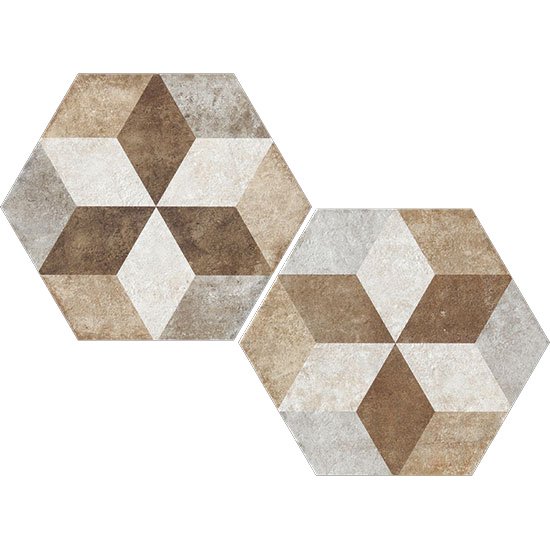 Купить Fioranese Heritage Deco Esagona Texture 4 34,5х40 