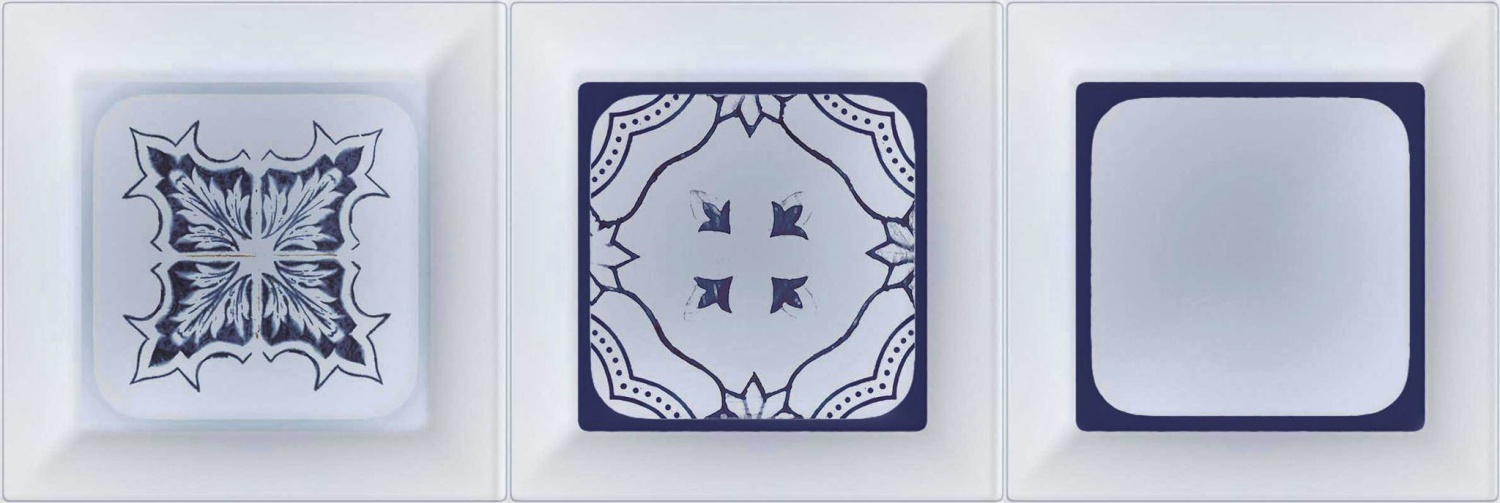Купить Absolut Keramika Monocolor 10х30 Decor Cube Cobalto 10x30 