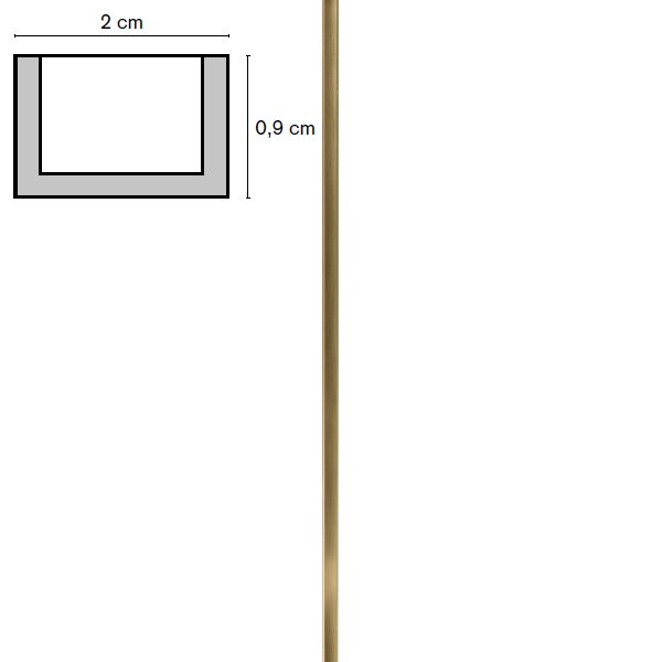 Купить Marca Corona 4D Profile Bronze 2x80 