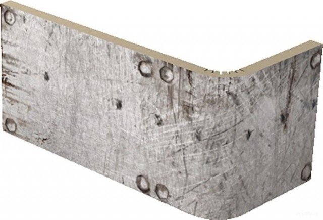 Купить Del Conca Cor-ten Angolo Esterno CO5 Grigio 10x20x10 