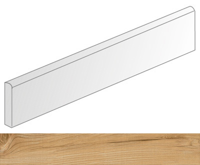 Купить Vives Gamma Rodapie Miel 9,4x44,3 